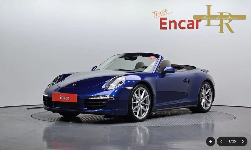 Porsche 911 Carrera4 Cabriolet